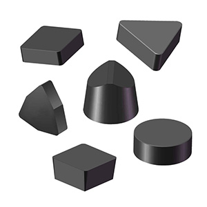 Solid cbn inserts